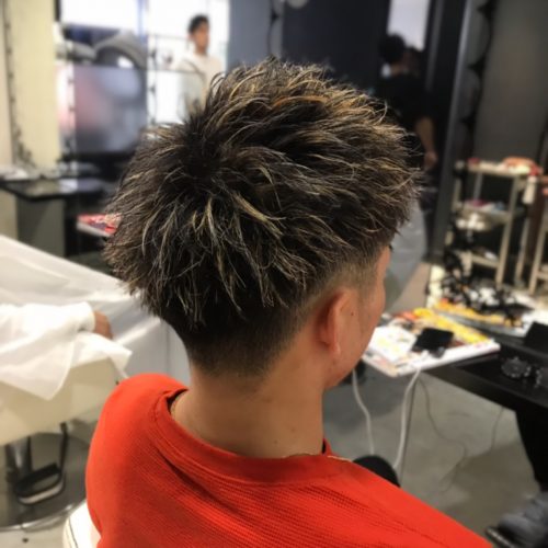 ショートメッシュ L Dorado Hair Salon エルドラード