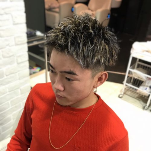 ショートメッシュ L Dorado Hair Salon エルドラード